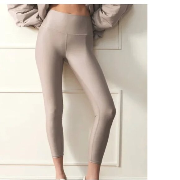 ALO Yoga Pants - ALO Yoga Taupe Leggings